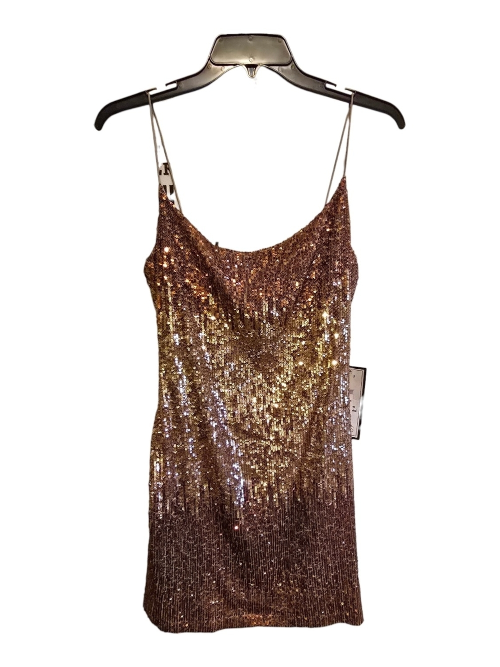 B. Darlin Ombré Sequin Mini Dress - Size 11/12